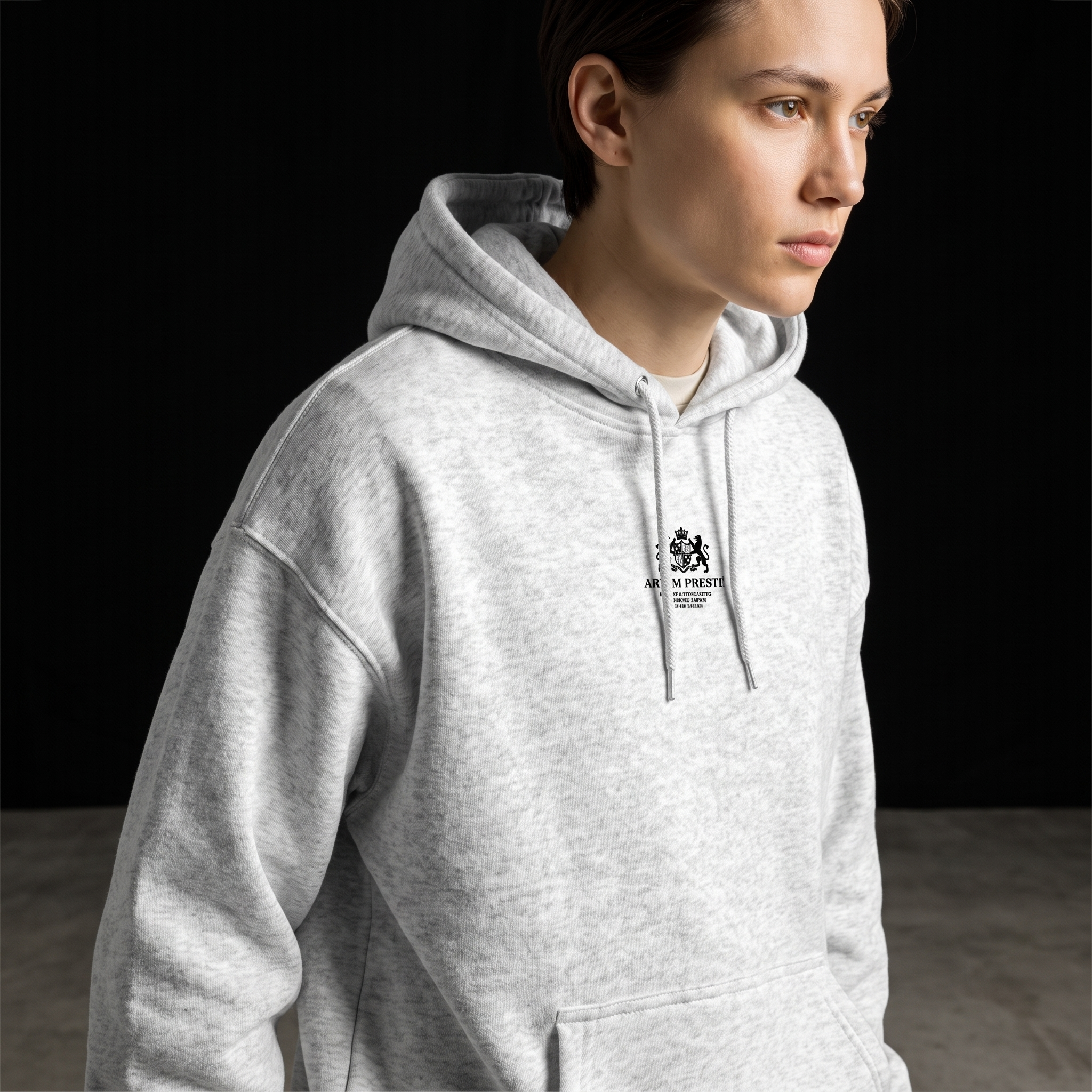 ARTEM Ash Crest Premium Hoodie
