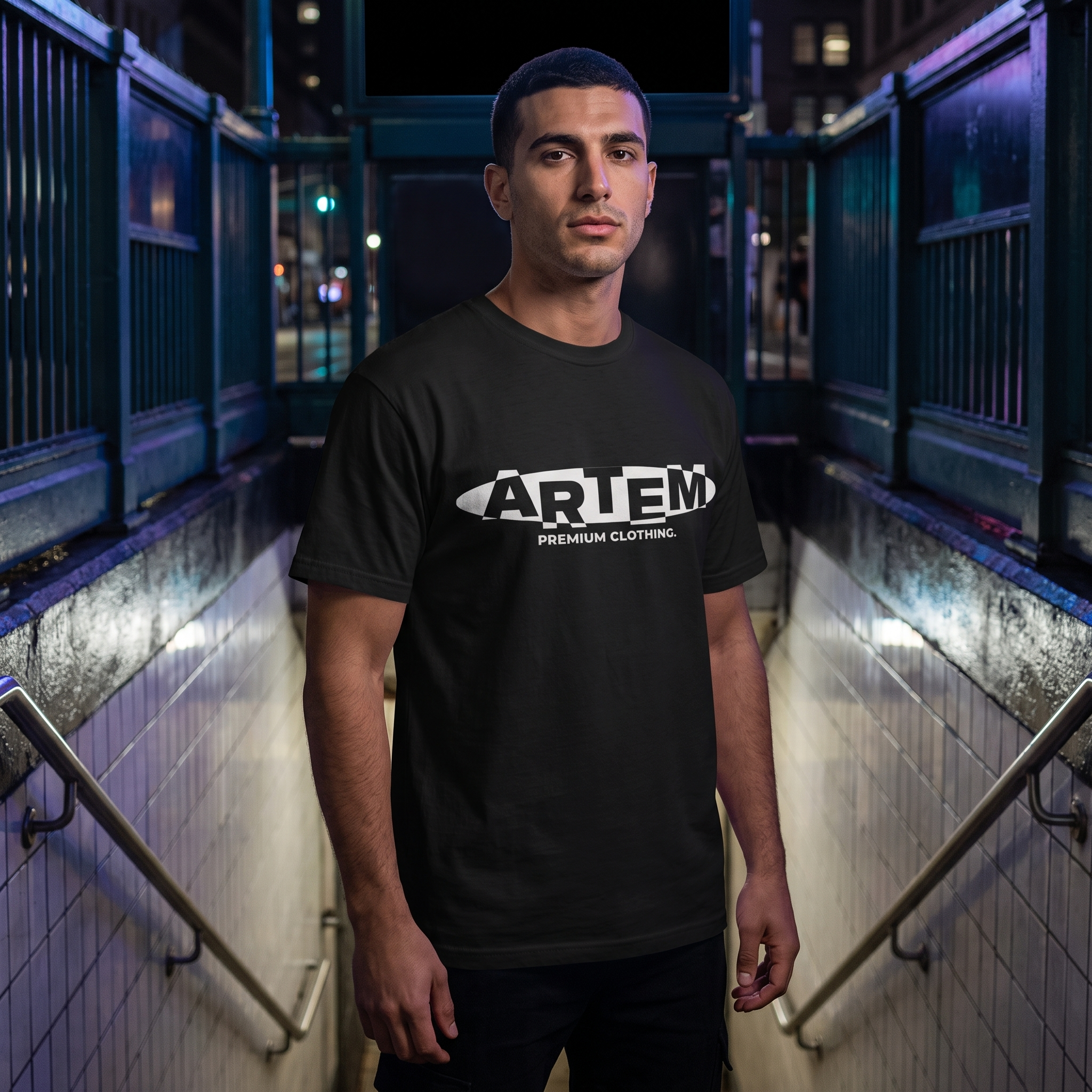 ARTEM Noir Drop Heavy Tee