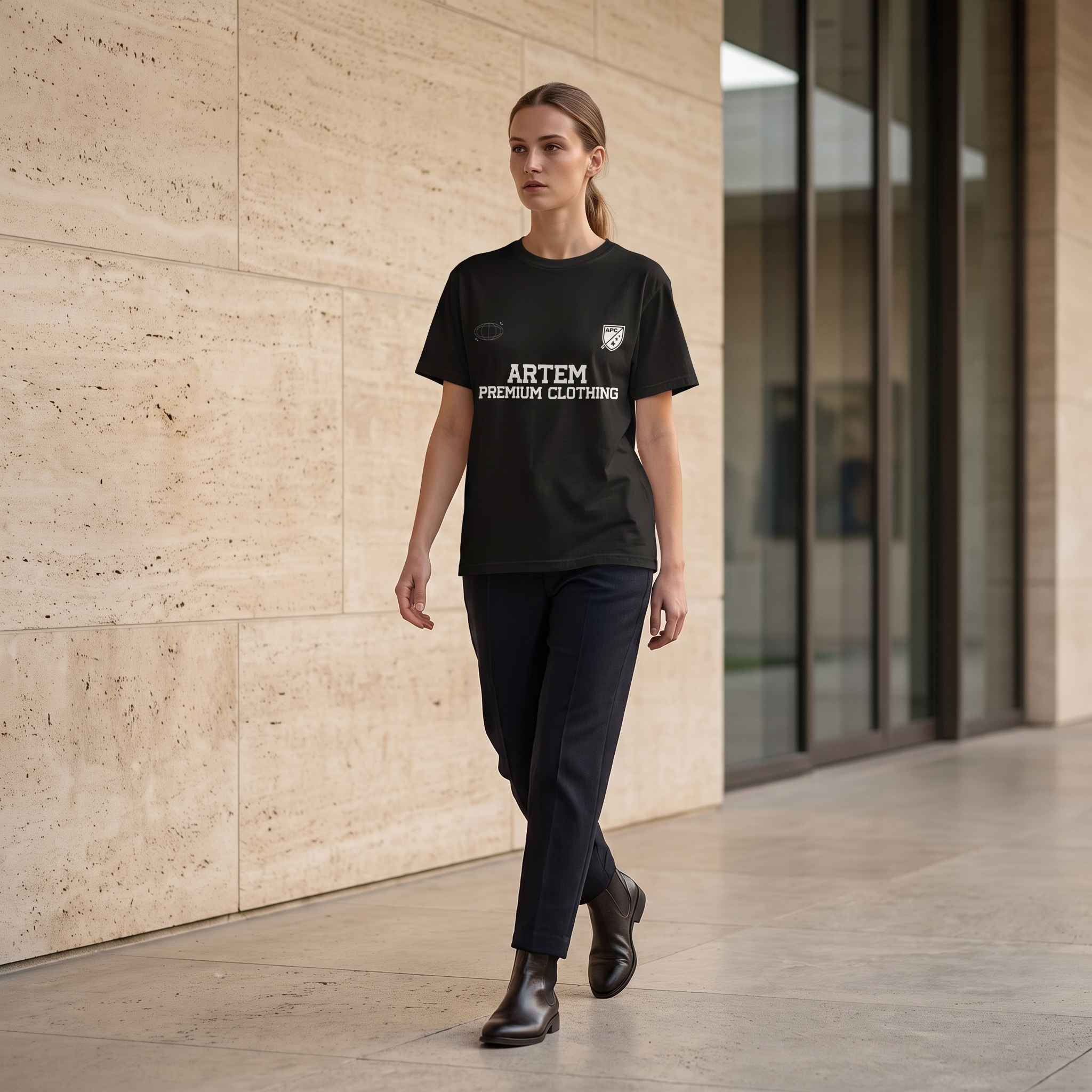 ARTEM Graphite Mark Heavy Tee