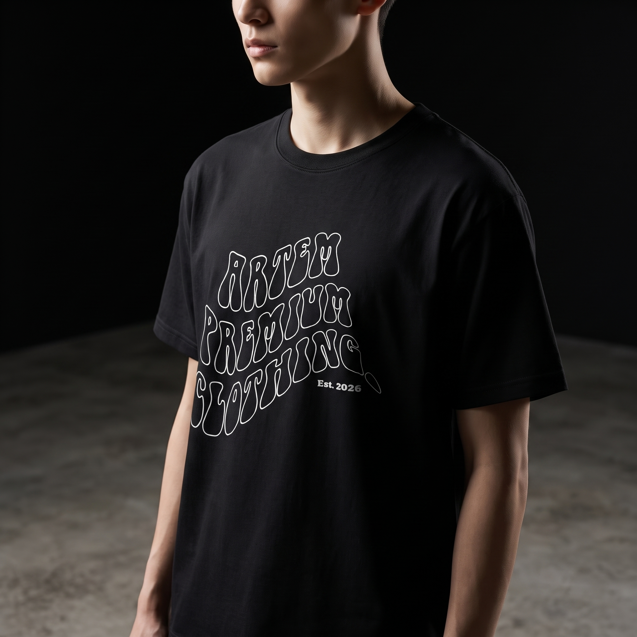ARTEM Blackout Mark Heavy Tee