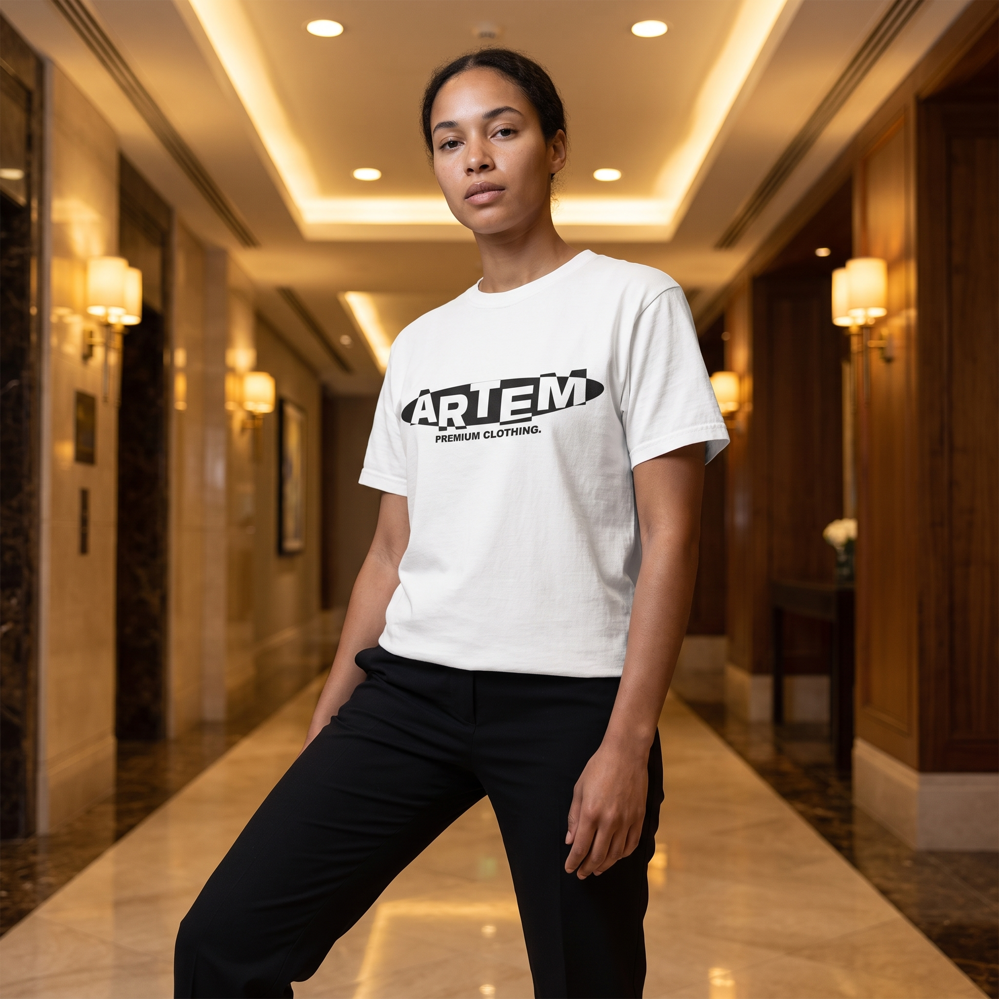 ARTEM Street Script Heavy Tee