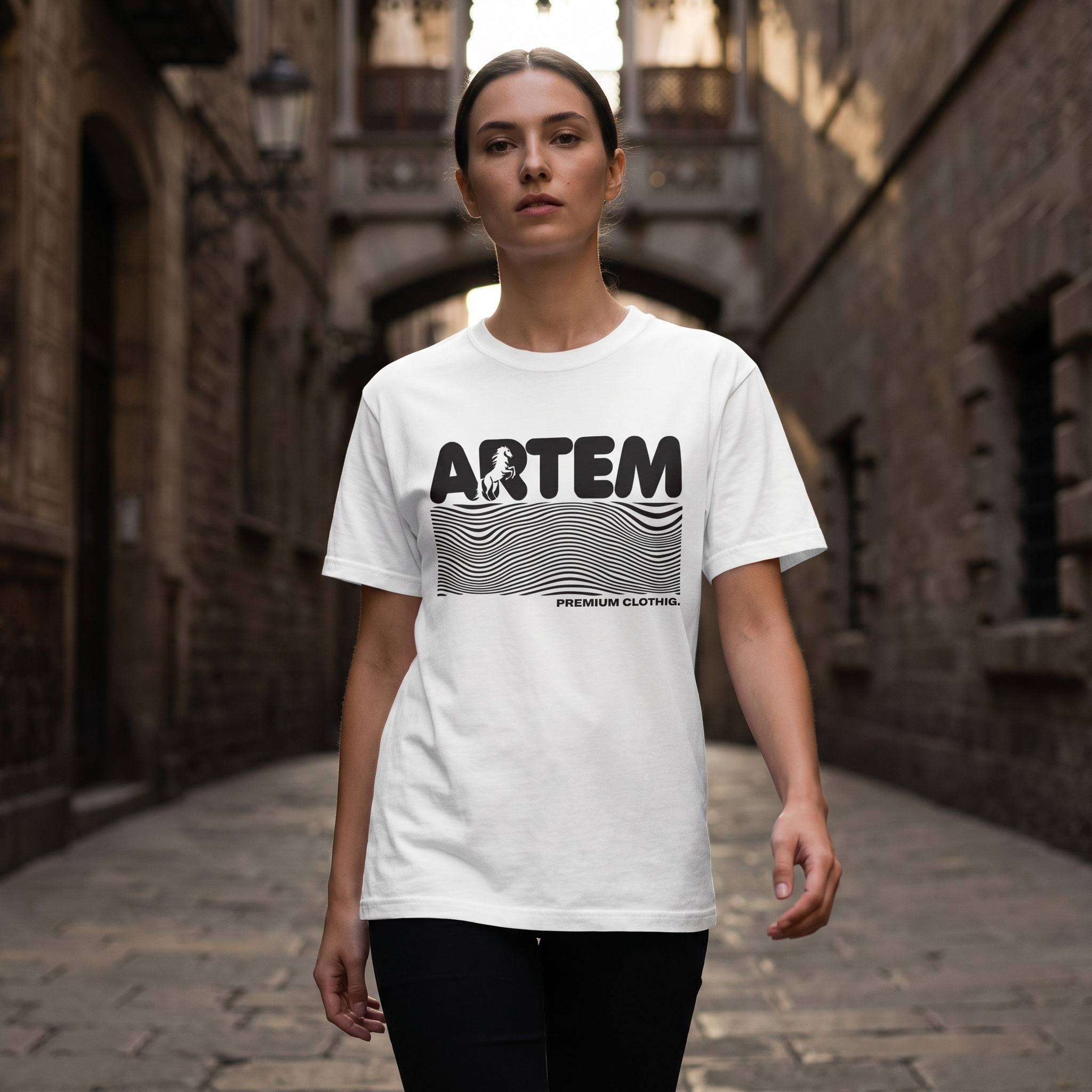 ARTEM Poster Logo Heavy Tee