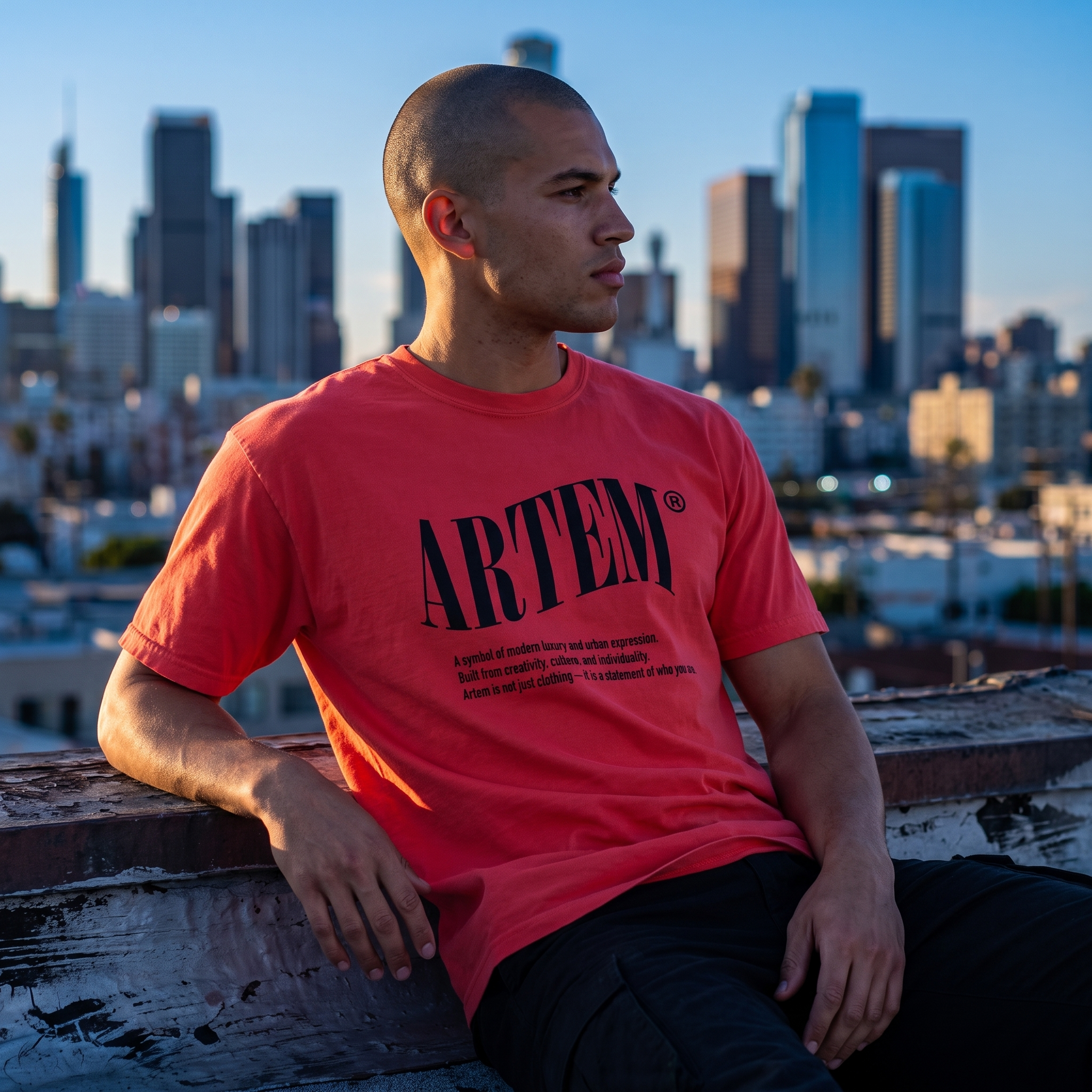 ARTEM Stacked Logo Heavy Tee