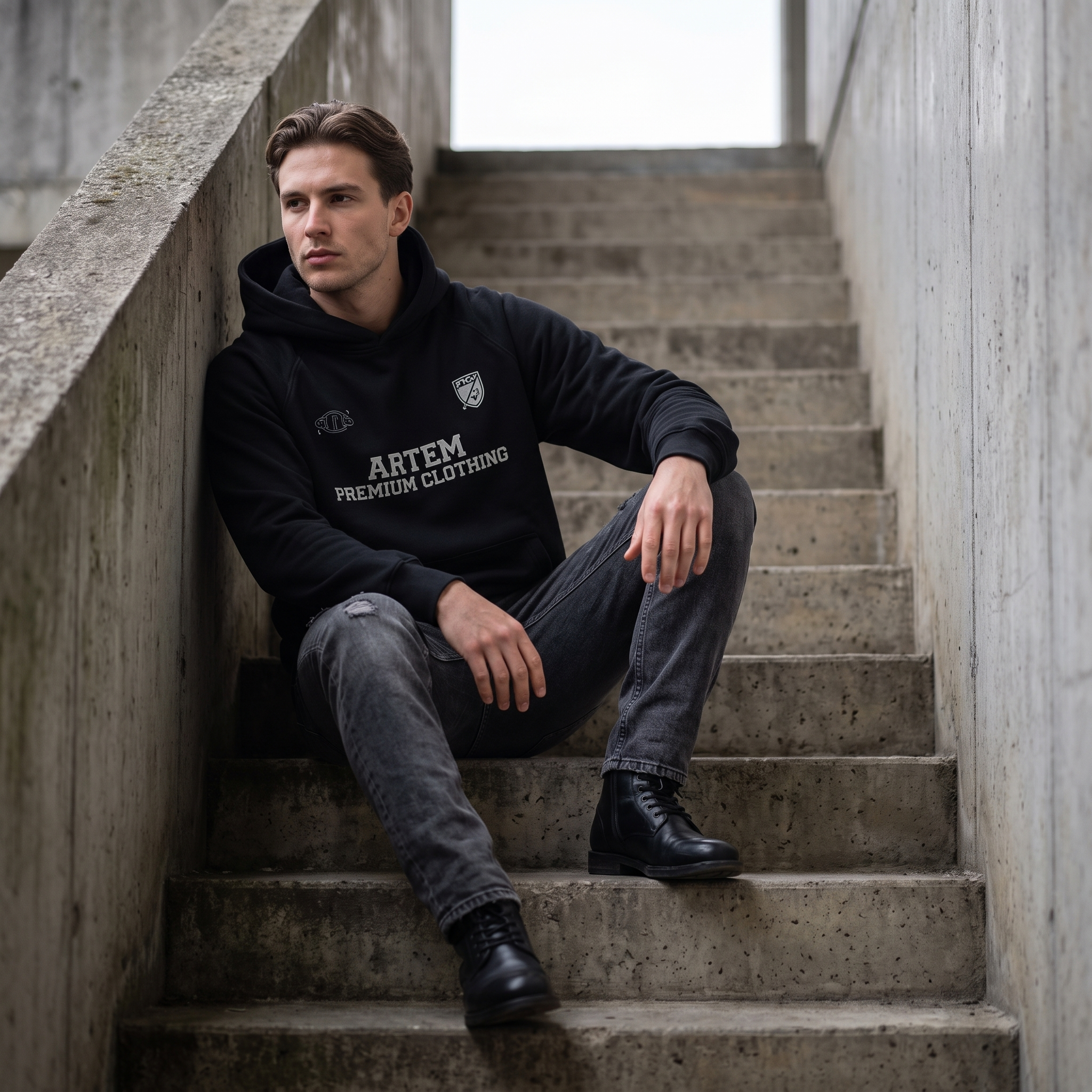ARTEM Apex Mark Heavy Hoodie