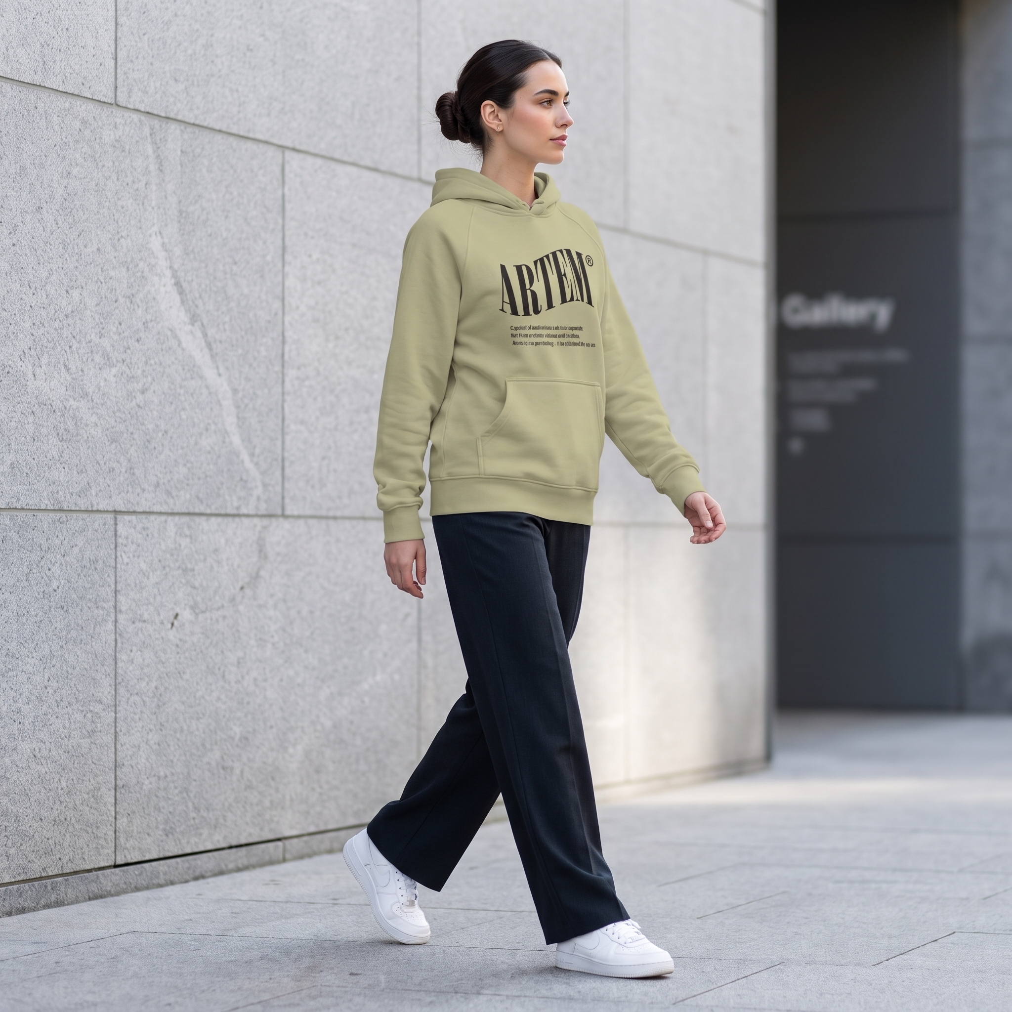 ARTEM District Mark Heavy Hoodie
