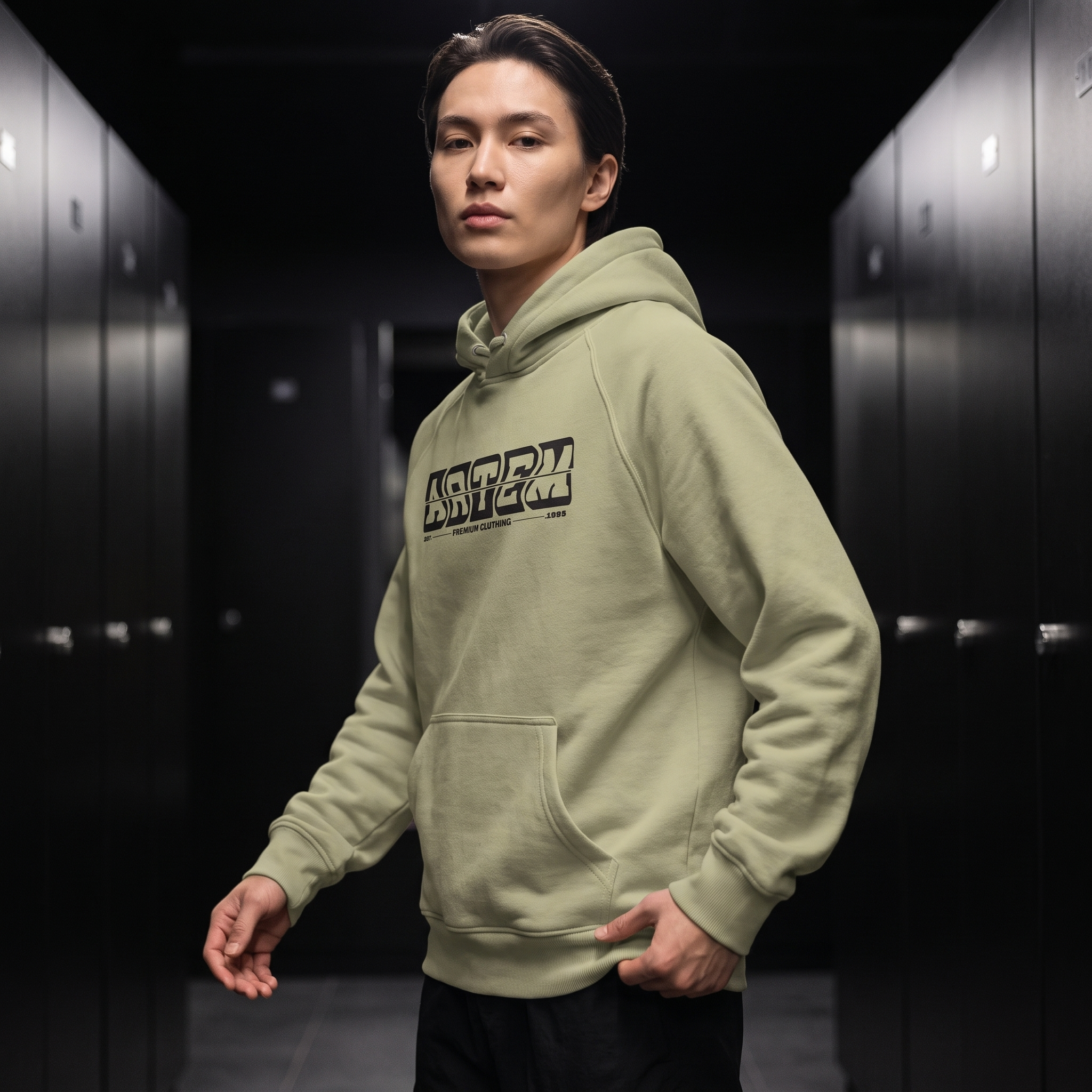 ARTEM Split Mark Heavy Hoodie