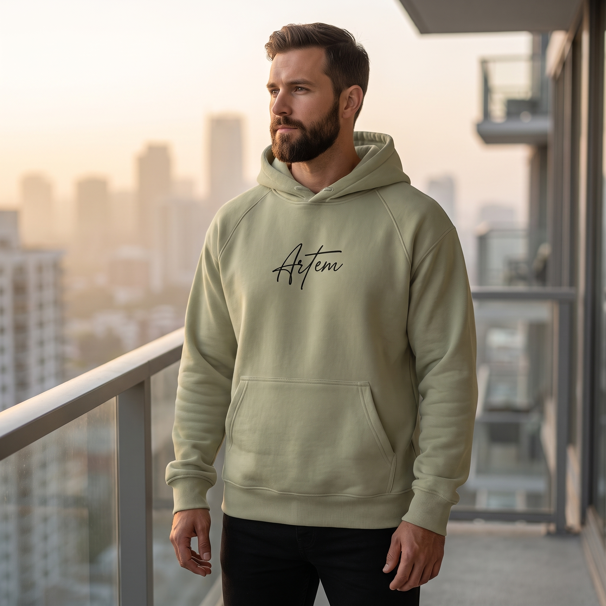 ARTEM Mono Mark Heavy Hoodie