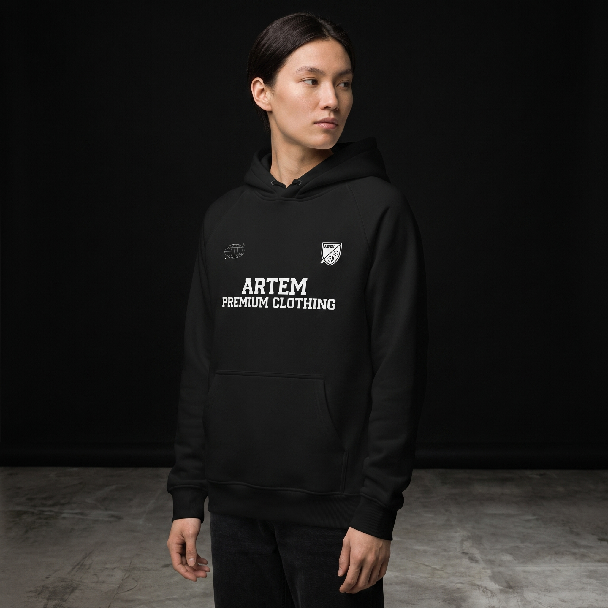 ARTEM Nightfall Crest Heavy Hoodie