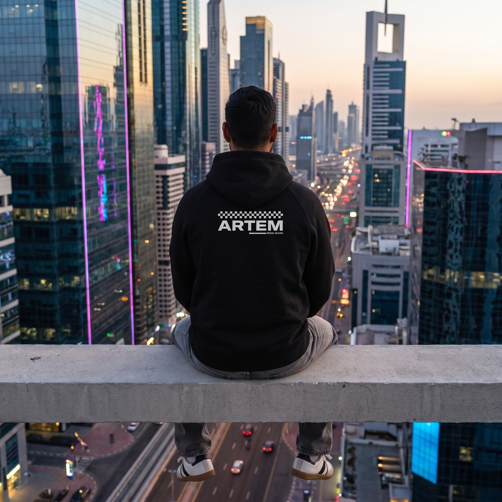 ARTEM Iron Mark Heavy Hoodie