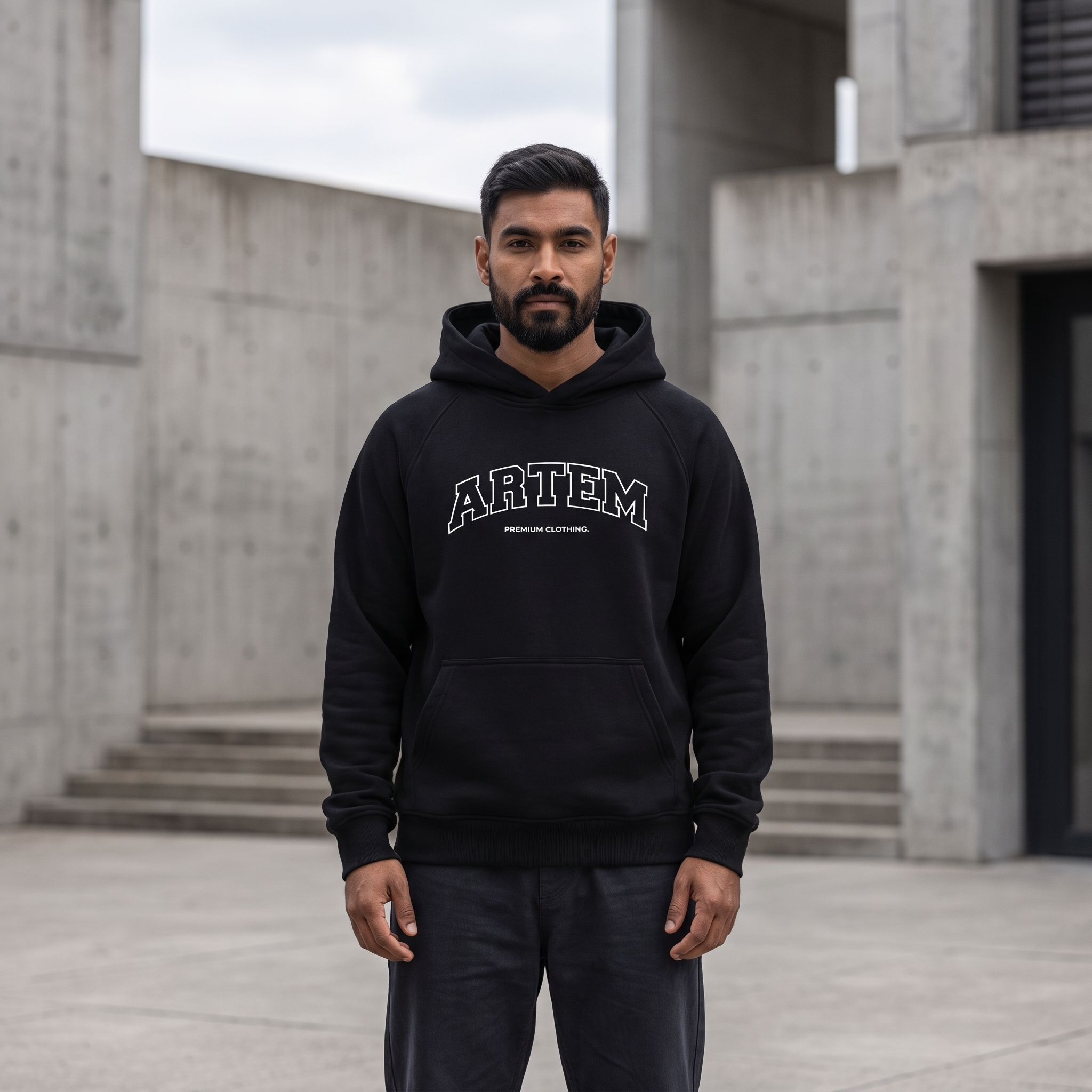 ARTEM Nomad Crest Heavy Hoodie