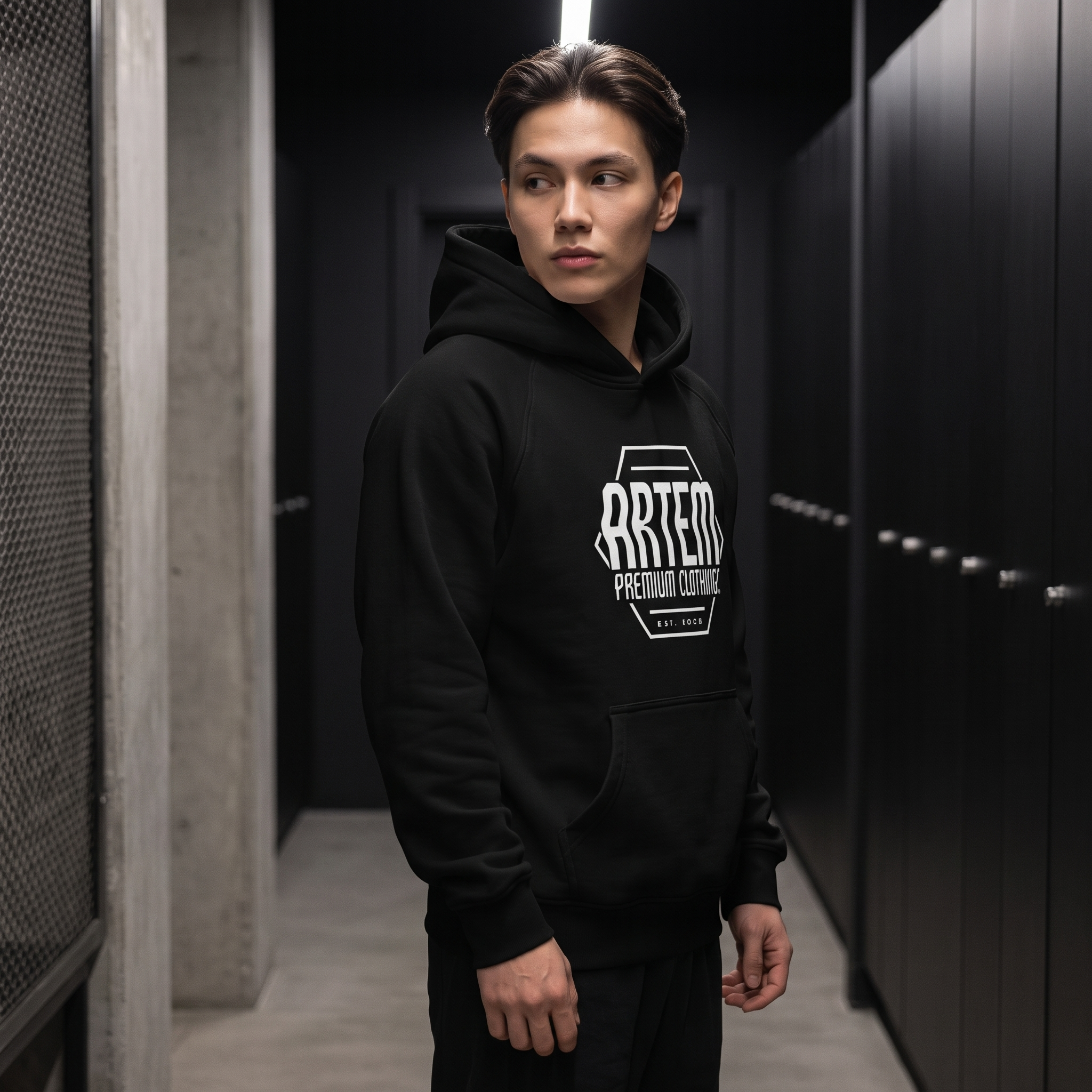 ARTEM Concrete Crest Heavy Hoodie