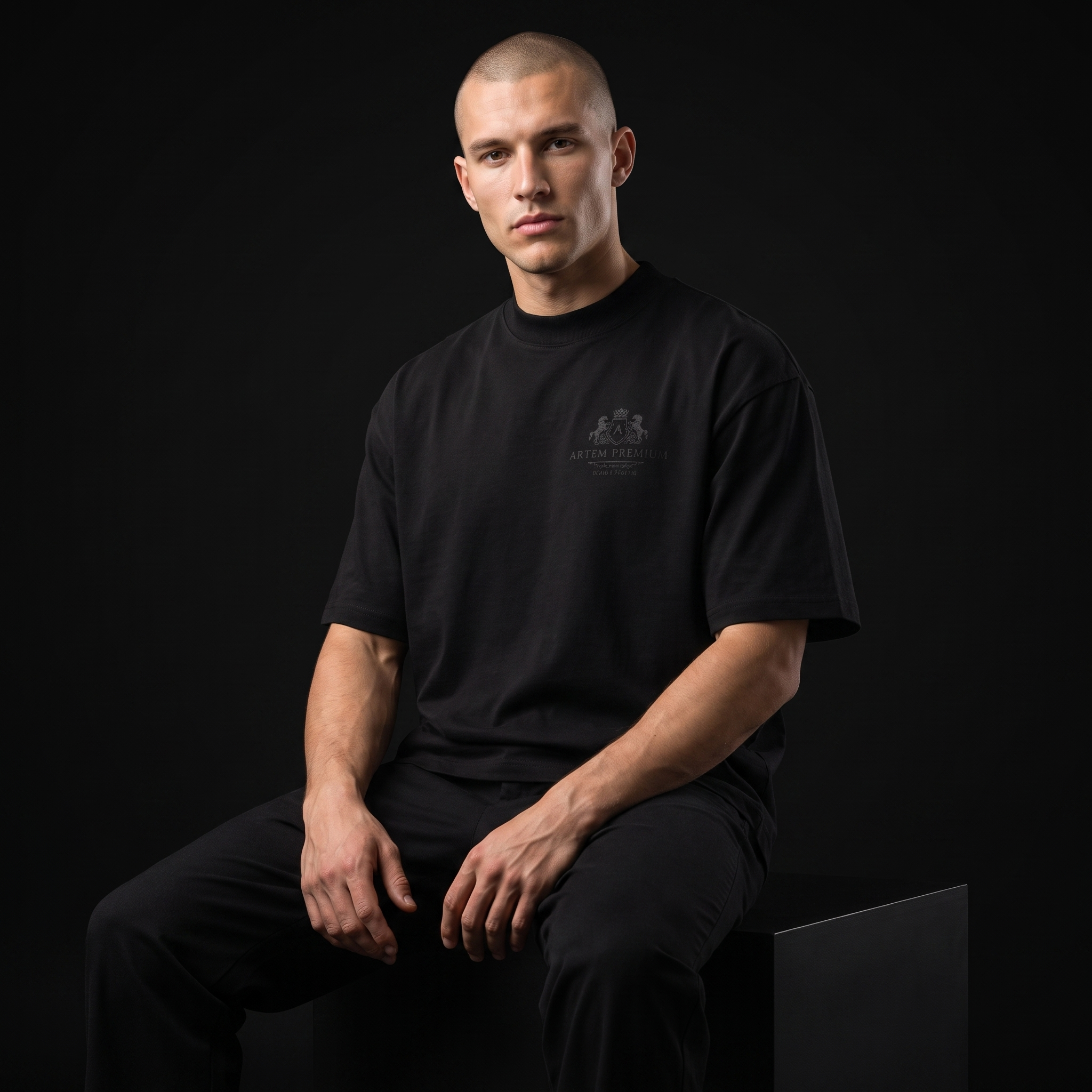 ARTEM Core Neck High Neck Tee