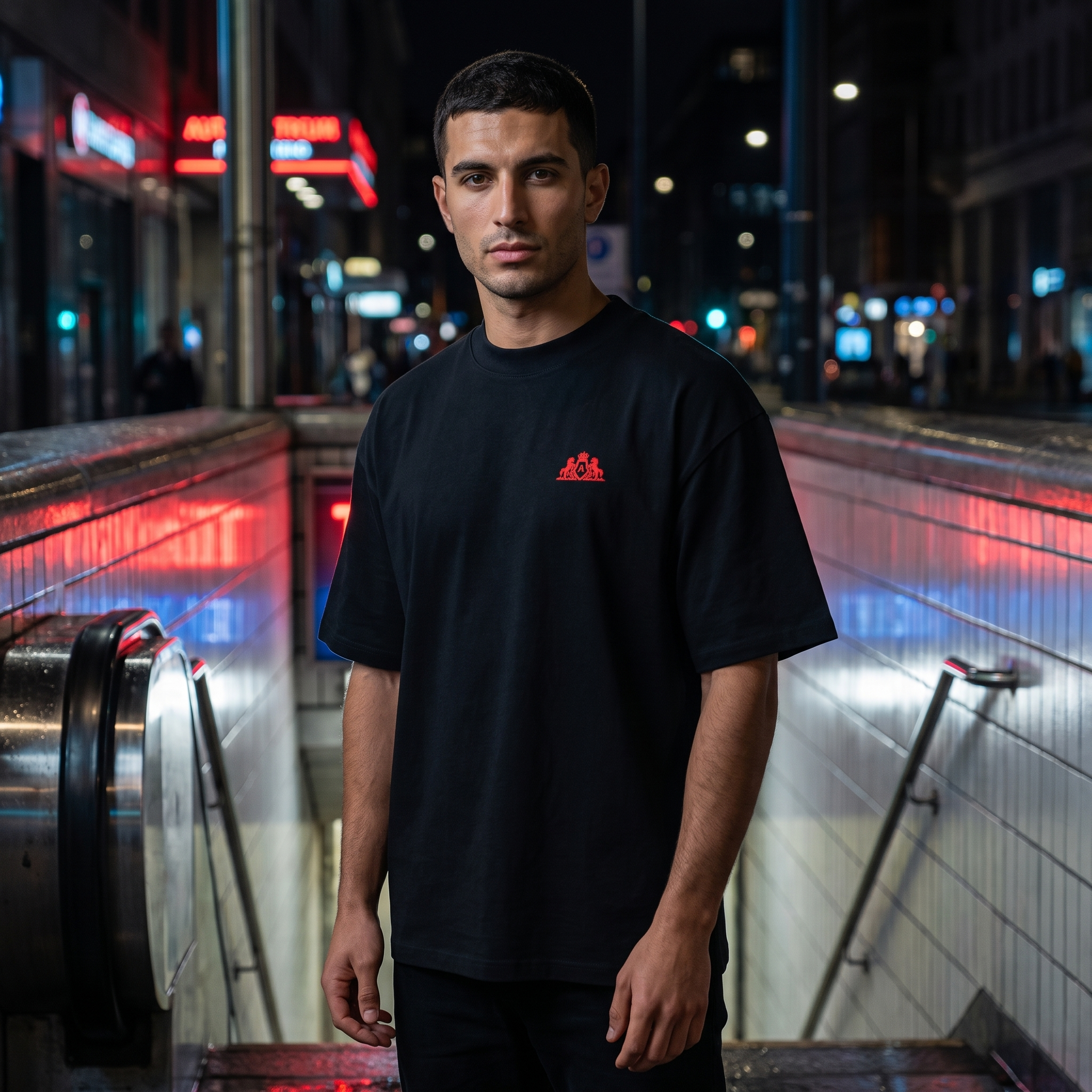 Oversized Unisex T-Shirt // Artem Premium Collection // All Black
