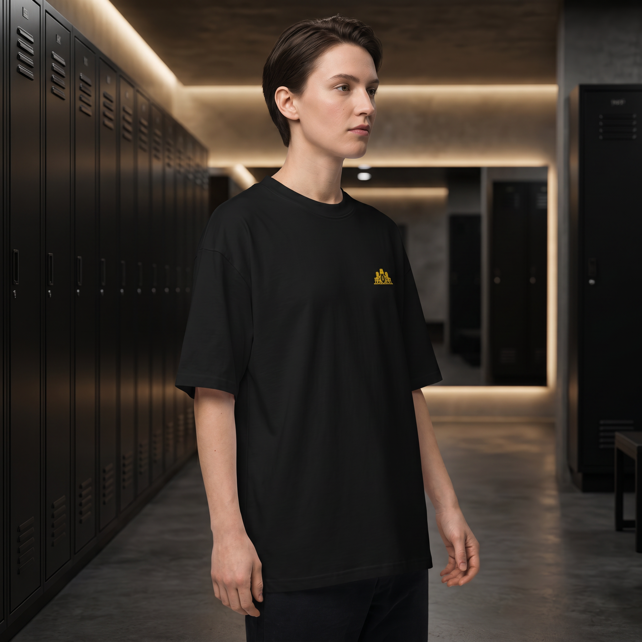 Oversized Unisex T-Shirt // Artem Premium Collection // All Black