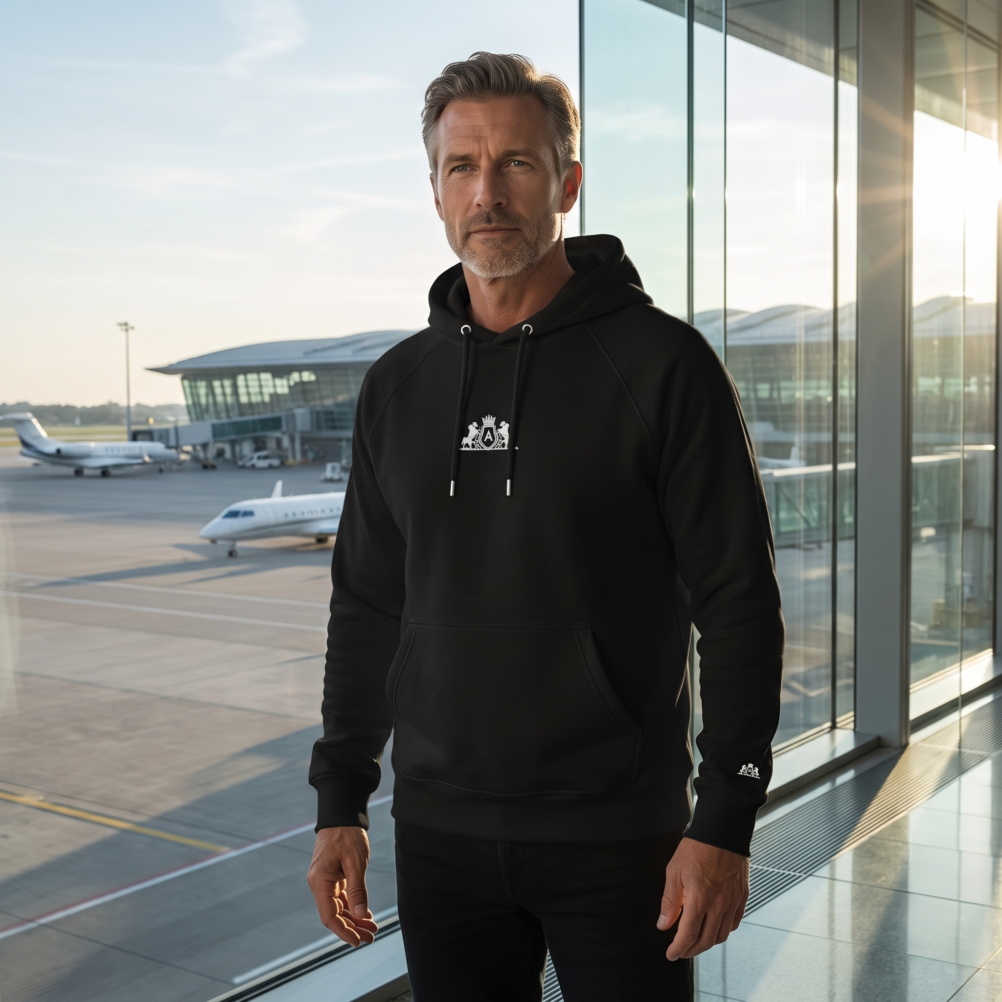 Unisex Kapuzenpullover // Artem Premium Collection // All Black