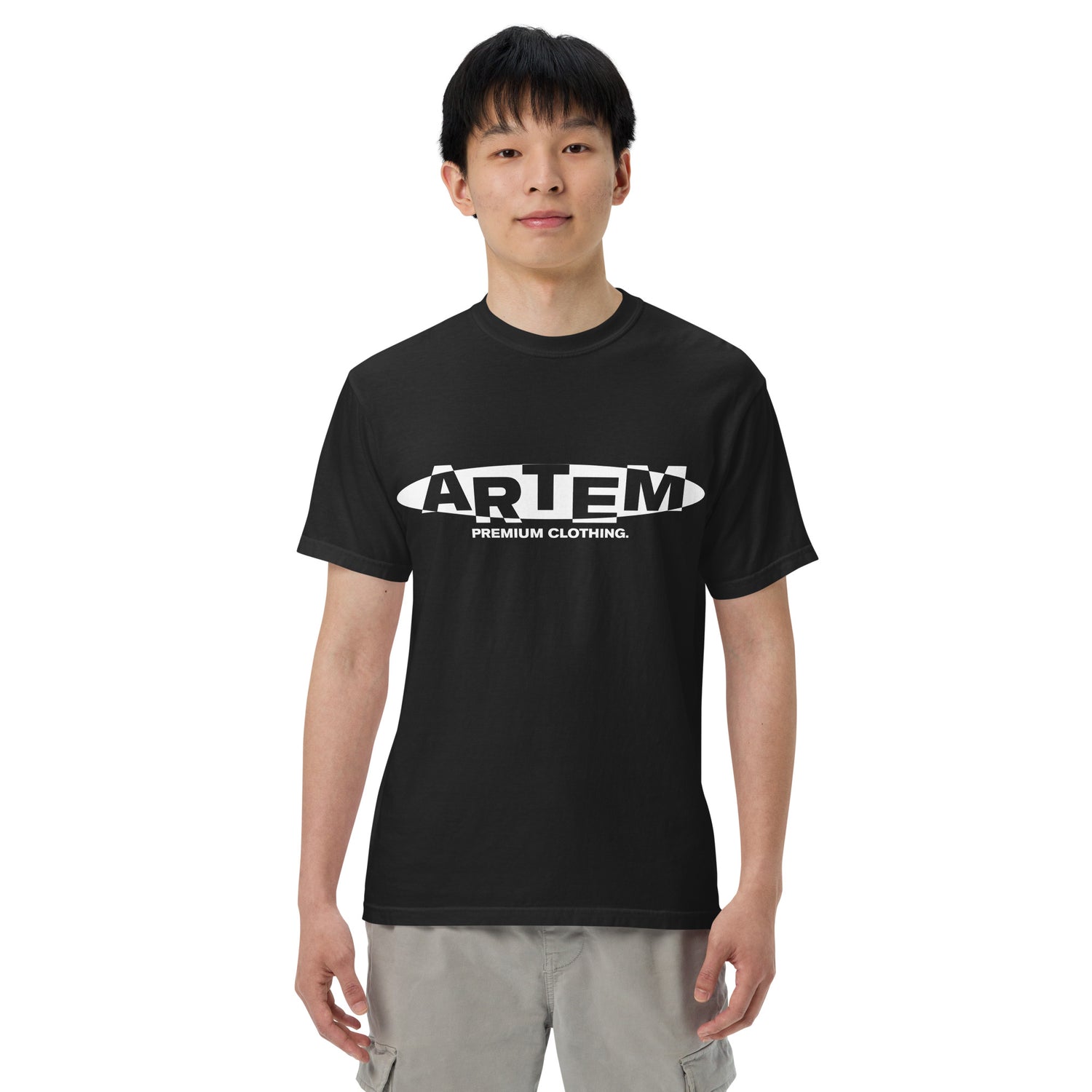 ARTEM Noir Drop Heavy Tee – Farbe Schwarz