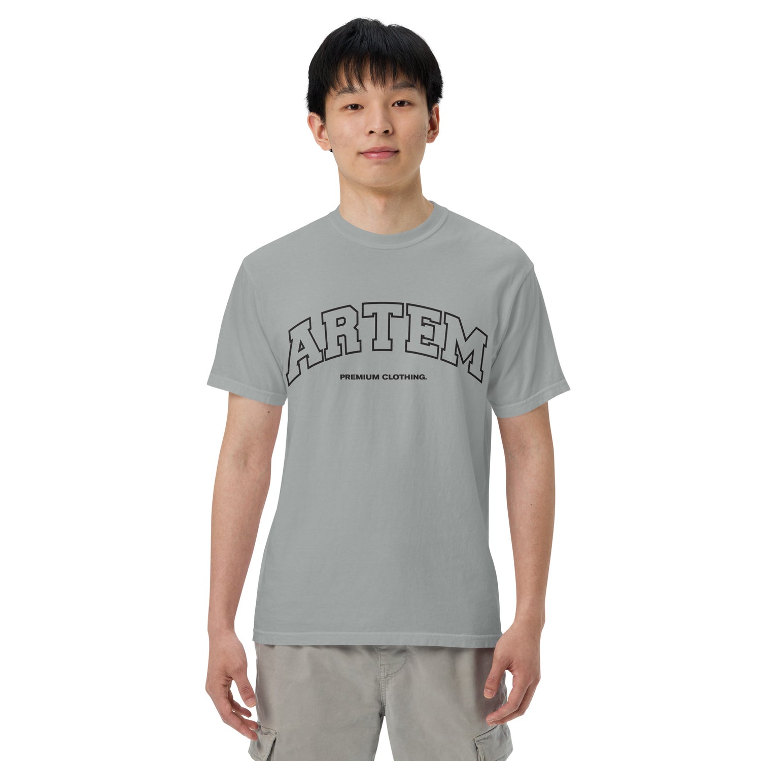 ARTEM Stamp Logo Heavy Tee – Farbe Paprika