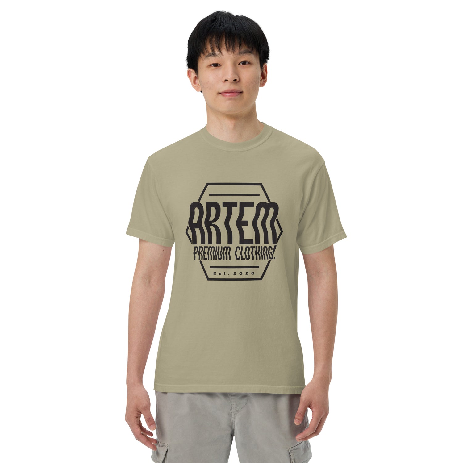 ARTEM Gallery Logo Heavy Tee – Farbe Paprika