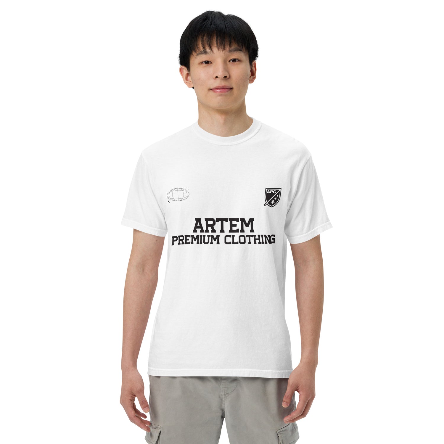 ARTEM Frame Mark Heavy Tee – Farbe Paprika