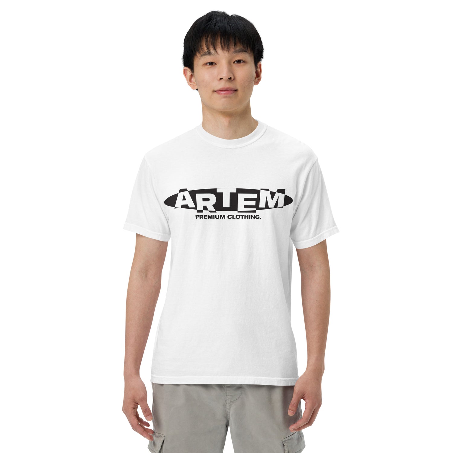 ARTEM Street Script Heavy Tee – Farbe Paprika