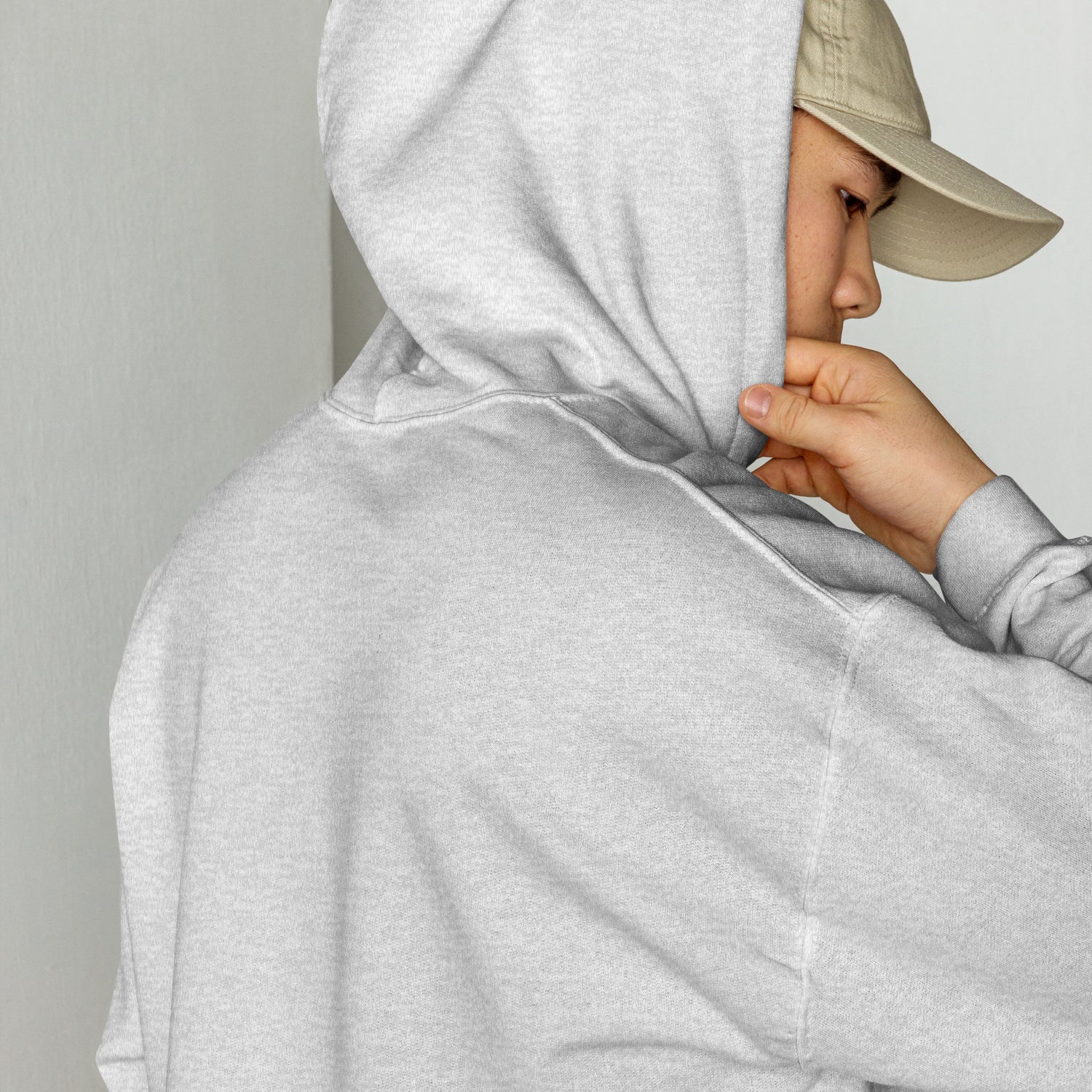 ARTEM Ash Crest Premium Hoodie – Farbe Asche
