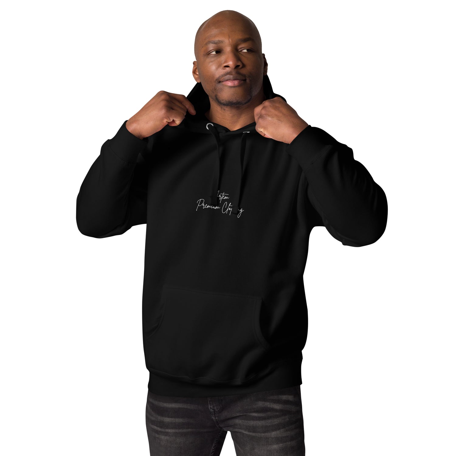 ARTEM Noir Crest Premium Hoodie – Farbe Schwarz
