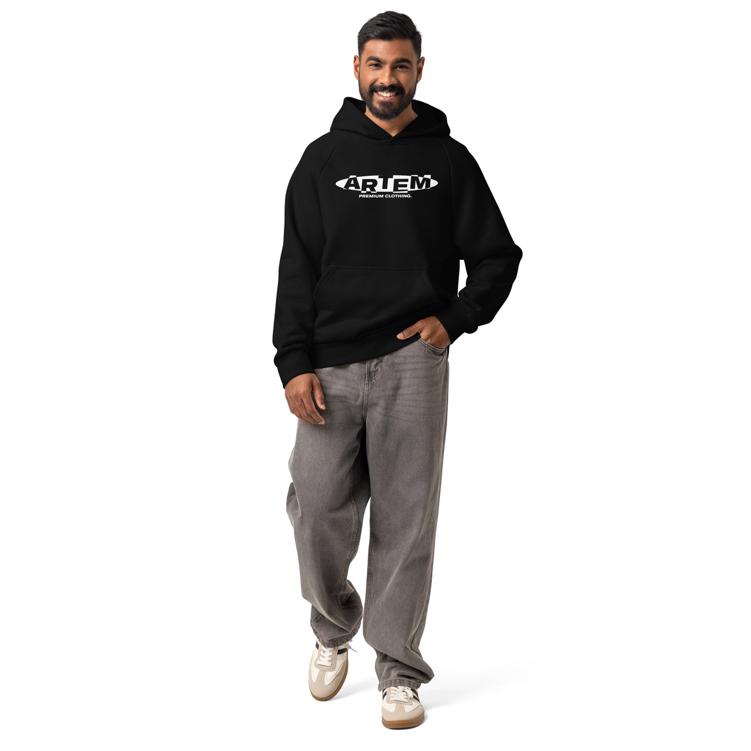 ARTEM Core Mark Heavy Hoodie – Farbe Schwarz